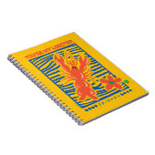 友だち™ |あなたはのロブスター図鮮やか形 ノートブック (右側)