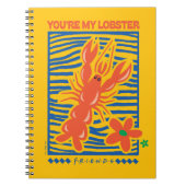 友だち™ |あなたはのロブスター図鮮やか形 ノートブック (正面)