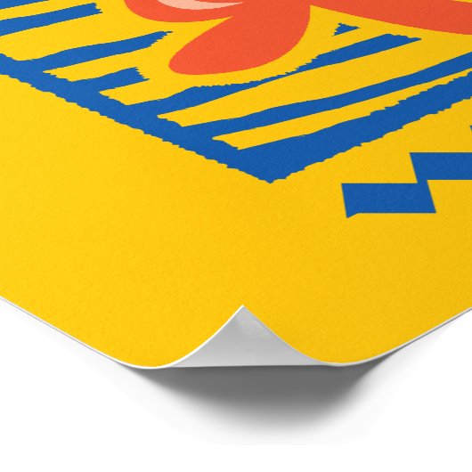 友だち™ |あなたはのロブスター図鮮やか形 ポスター (角)