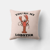 友だち™ |あなたは私のロブスター-クラシックタイポグラフィ クッション (裏面)