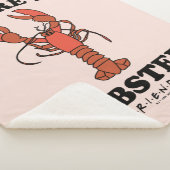 友だち™ |あなたは私のロブスター-クラシックタイポグラフィ シェルパブランケット (3/4)