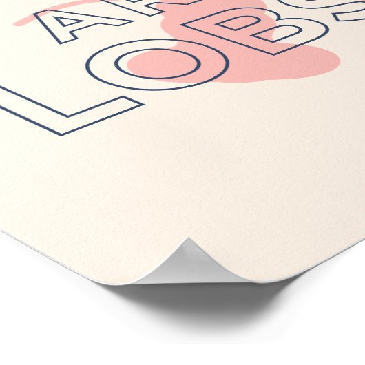 友だち™ |あなたは私のロブスター ポスター (角)