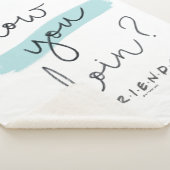 友だち™ |お元気？ シェルパブランケット (3/4)