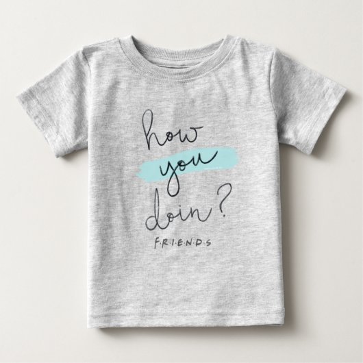 友だち™ |お元気? ベビーTシャツ (正面)