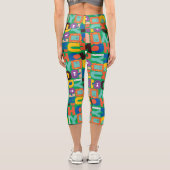 友だち™ |お客様のパター鮮やかン カプリレギンス (裏面)