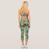 友だち™ |お客様のパター鮮やかン カプリレギンス (裏面)