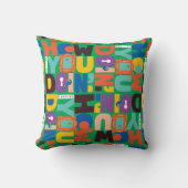 友だち™ |お客様のパター鮮やかン クッション (正面)