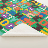 友だち™ |お客様のパター鮮やかン シェルパブランケット (3/4)