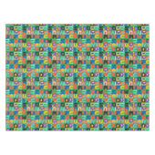 友だち™ |お客様のパター鮮やかン テーブルクロス (正面(横))