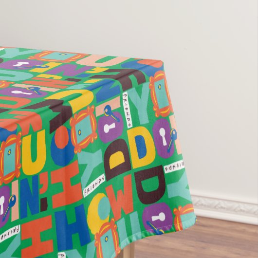 友だち™ |お客様のパター鮮やかン テーブルクロス (インサイチュ)