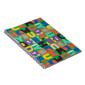 友だち™ |お客様のパター鮮やかン ノートブック (右側)