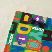 友だち™ |お客様のパター鮮やかン ビーチタオル (インサイチュ)