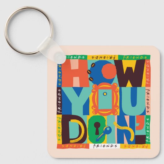 友だち™ |お客様の取り組み – グラフ鮮やかィック キーホルダー (正面)