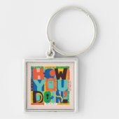 友だち™ |お客様の取り組み – グラフ鮮やかィック キーホルダー (正面)