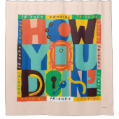 友だち™ |お客様の取り組み – グラフ鮮やかィック シャワーカーテン (正面)