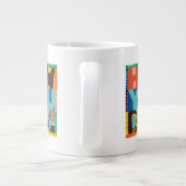 友だち™ |お客様の取り組み – グラフ鮮やかィック ジャンボコーヒーマグカップ (裏面)