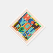 友だち™ |お客様の取り組み – グラフ鮮やかィック スタンダードカクテルナプキン (角)