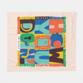 友だち™ |お客様の取り組み – グラフ鮮やかィック フリースブランケット (正面(横))