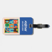 友だち™ |お客様の取り組み – グラフ鮮やかィック ラゲッジタグ (裏面横)