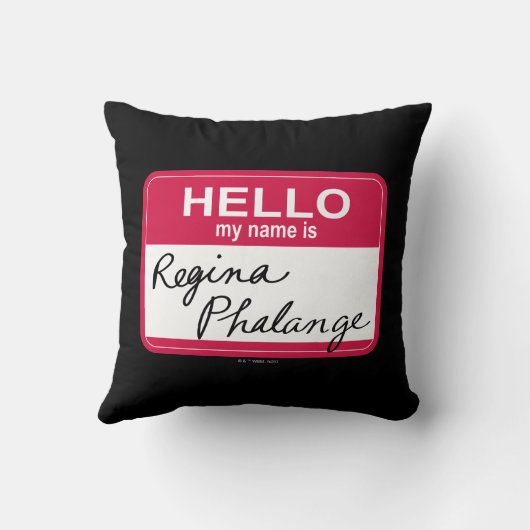 友だち™ |こんにちは私の名前はRegina Phalange クッション (裏面)