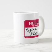 友だち™ |こんにちは私の名前はRegina Phalange ジャンボコーヒーマグカップ (正面右)