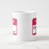 友だち™ |こんにちは私の名前はRegina Phalange ジャンボコーヒーマグカップ (正面)