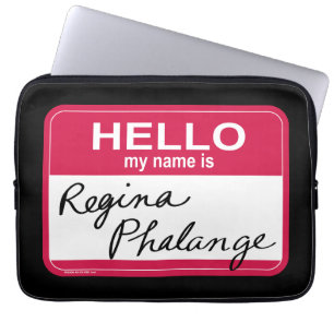 友だち™ こんにちは私の名前はRegina Phalange ラップトップスリーブ