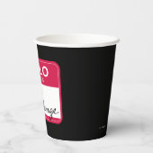 友だち™ |こんにちは私の名前はRegina Phalange 紙コップ (裏面)