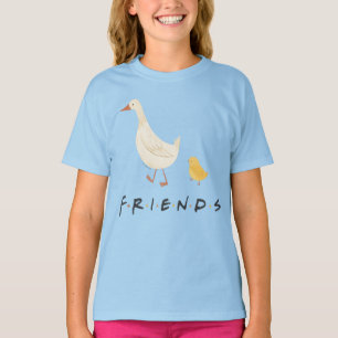 友だち™ ひよことアヒル Tシャツ