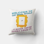 友だち™ |ようこそ実在世界へ- Peephole クッション (裏面)