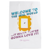 友だち™ |ようこそ実在世界へ- Peephole ミディアムペーパーバッグ (裏面)