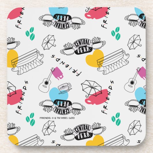 友だち™ |アイコンパターン コースター (正面)