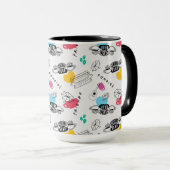 友だち™ |アイコンパターン マグカップ (正面右)