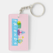 友だち™ |アイコン付きロゴ キーホルダー (裏面)