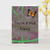 友だち カード (黄色い花)