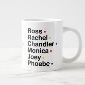 友だち™ |キャラクター名 ジャンボコーヒーマグカップ (右)