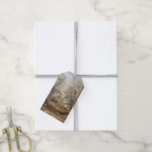 友だち – ギフトラベル ギフトタグ (より糸付き)