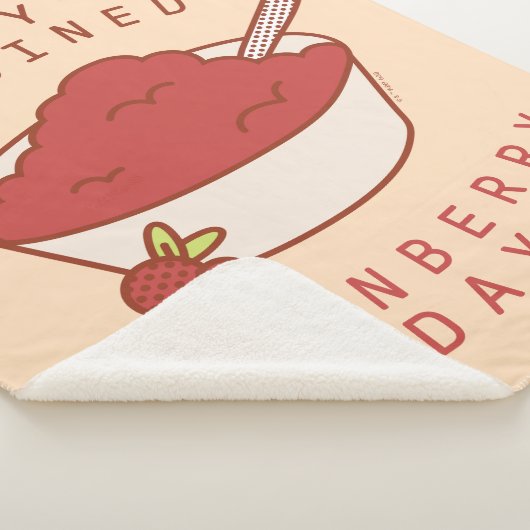 友だち™ |クランベリーの日を台無しにした シェルパブランケット (3/4)