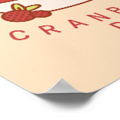 友だち™ |クランベリーの日を台無しにした ポスター (角)