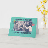 友だち™ |グループ・ハグ カード (黄色い花)