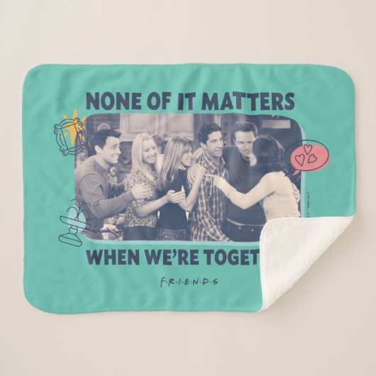 友だち™ |グループ・ハグ シェルパブランケット (正面(横))