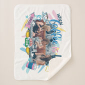 友だち™ |コーヒーが命の時 シェルパブランケット (正面)