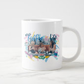 友だち™ |コーヒーが命の時 ジャンボコーヒーマグカップ (右)