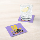 友だち™ | ゴーロング引用文 スクエアペーパーコースター (インサイチュ)