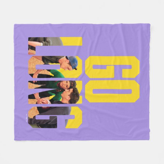 友だち™ | ゴーロング引用文 フリースブランケット (正面(横))