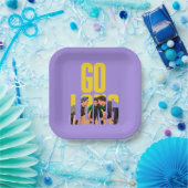 友だち™ | ゴーロング引用文 ペーパープレート (パーティー)