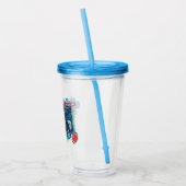 友だち™ |サッカーゲーム アクリルタンブラー (左)