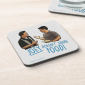 友だち™ |ジョーイは共有食べない！ コースター (左側)