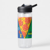友だち™ |ジョーイは共有食品なし – Pizza Graphic ウォーターボトル (左面)