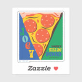 友だち™ |ジョーイは共有食品なし – Pizza Graphic シール (シート)